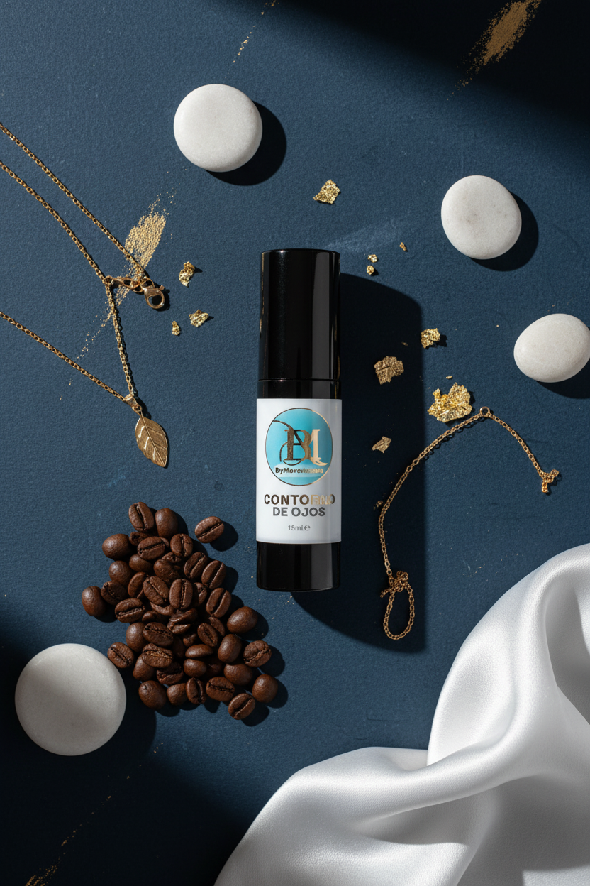 Flat lay cafeína ByM